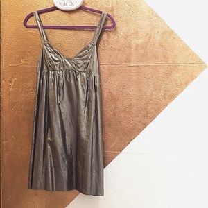 Metallic Silver dress size S